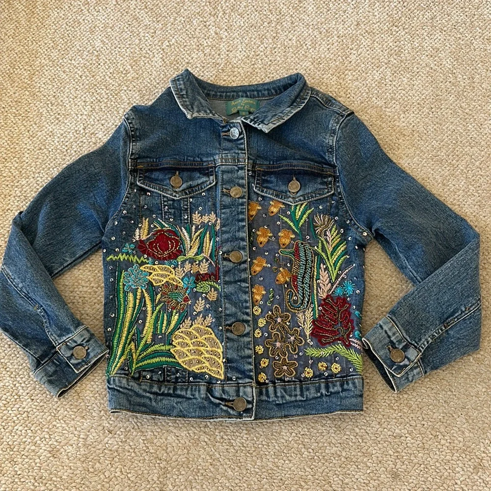 Antica Sartoria by Giacomo Cirque Jean Jacket - Picture 1 of 5
